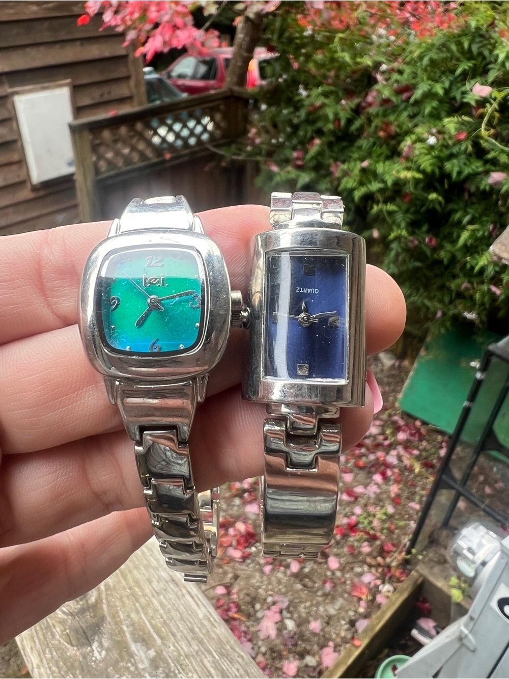 Silver-Tone Women's Bracelet Lot of 2 Watches